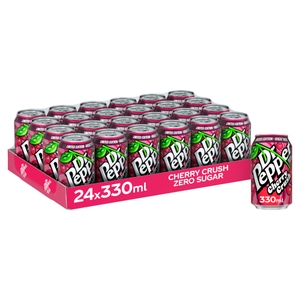 Dr Pepper Zero Cherry Crush 24 x 330ml