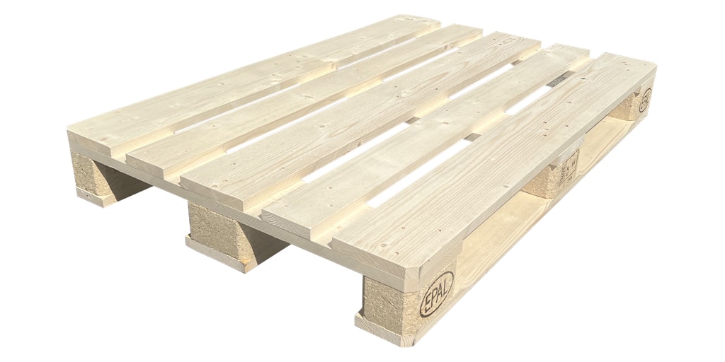EPAL Euro pallet 80X120cm, new