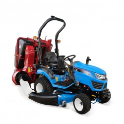 LS Tractor MT1.25 4x4 - 24.7 HP / TURF + LS LM1160 mower with LD basket