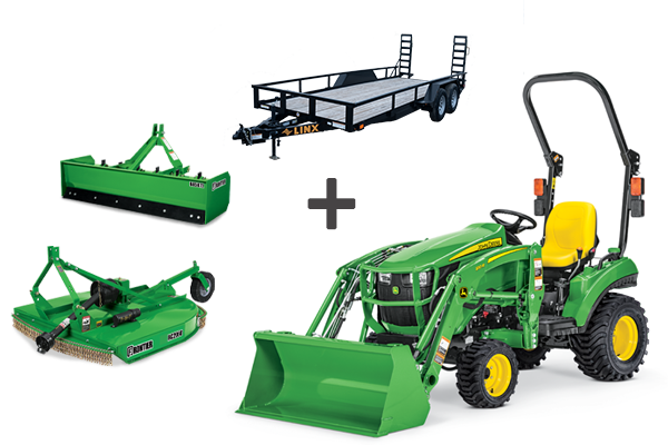 New 1023E Tractor Package