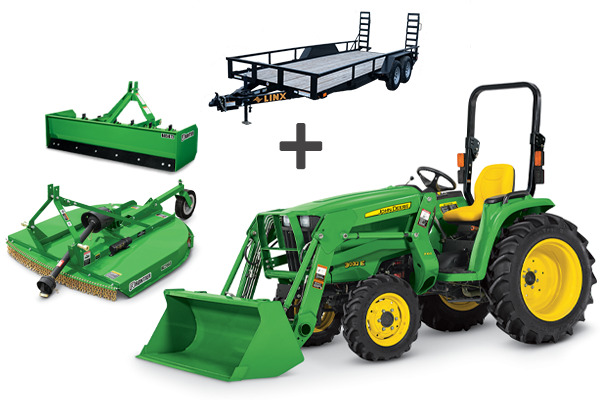 New 3032E Tractor Package