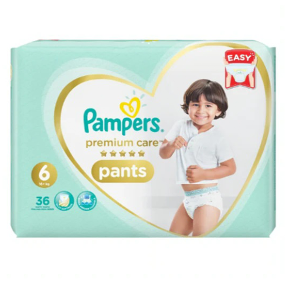 Pampers Premium Care Pants XXL | Size 6 | 36 Pcs