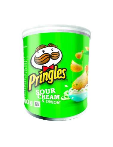 Pringles cream and onion 12 pieces of 40 g