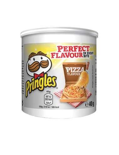 Pringles pizza flavour 12 pieces of 40 g